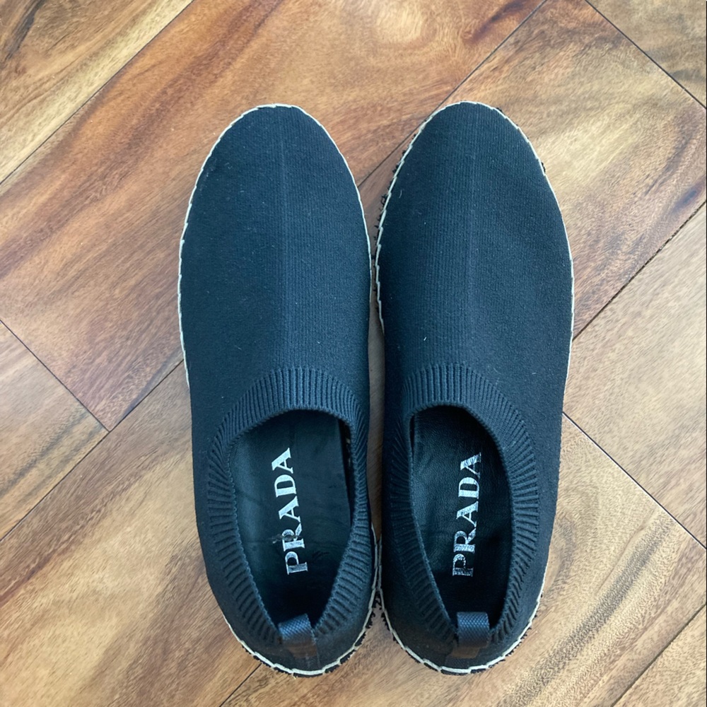 **SOLD**  Prada Slip-on Espadrilles